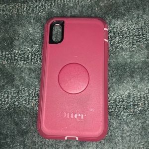 iPhone xr otter+pop case